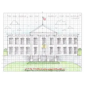 The White House drawing
