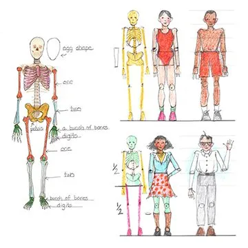 People 1 drawing
