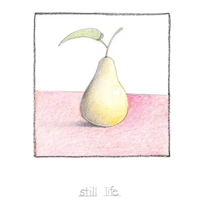 Shaded Pear drawing