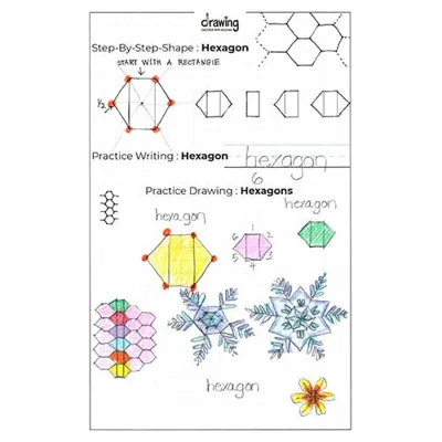 Hexagon drawing