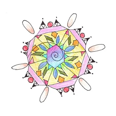 Making a Math Journal drawing