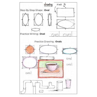 Oval drawing