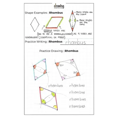 Rhombus drawing